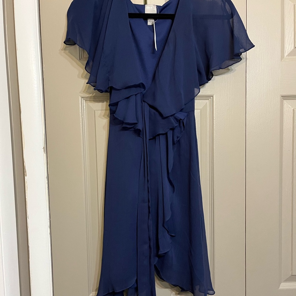 ASOS mini wrap dress